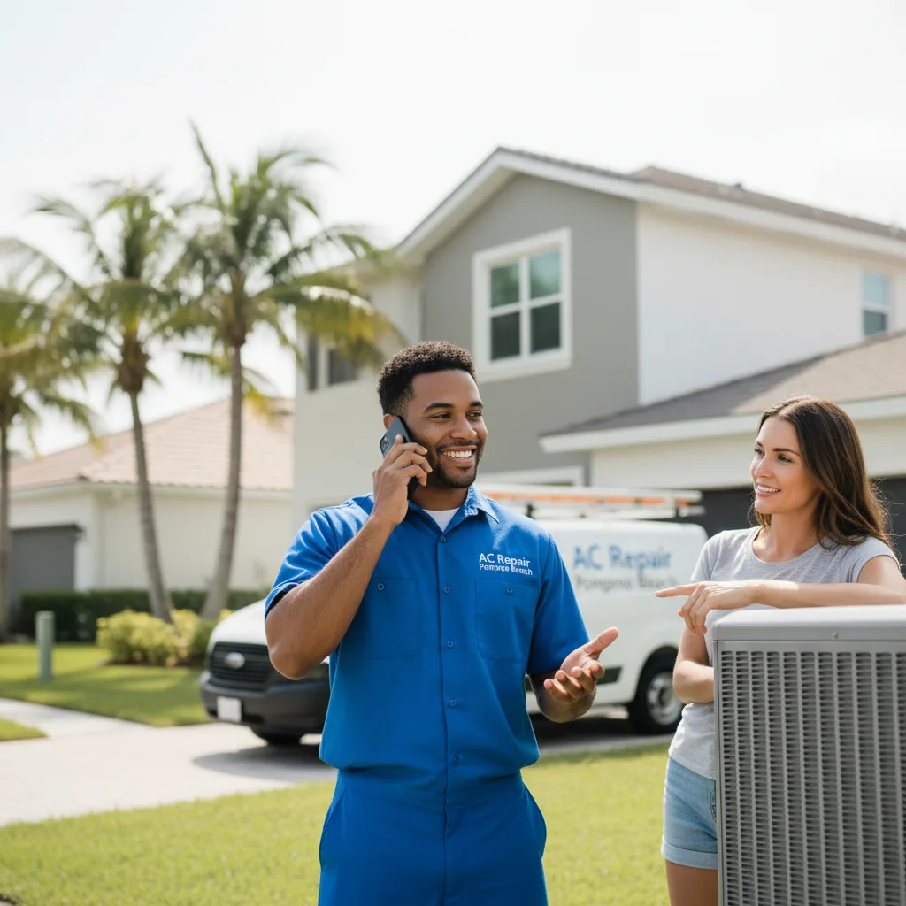 AC Repair Pompano Beach customer support in Wellman